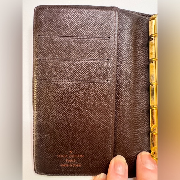 Louis Vuitton agenda cover - Damier Ebene - Picture 11 of 13